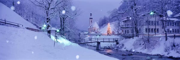 Bavaria: Winter Ramsau Germany by Panoramic Images