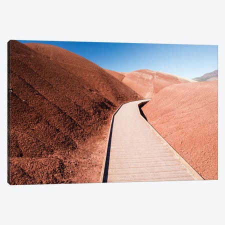 View of painted hills, John Day Fossil beds National Monument, Wheeler County, Oregon, USA Canvas Print #PIM15840} by Panoramic Images Canvas Art