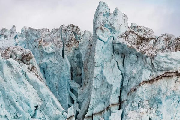 Bergen: View of the Bloomstrandbreen Glacier, Haakon VII Land, Spitsbergen, Svalbard, Norway by Panoramic Images