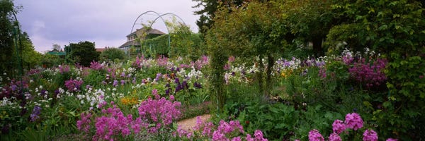 Normandy: Clos Normand, Fondation Claude Monet, Giverny, France by Panoramic Images