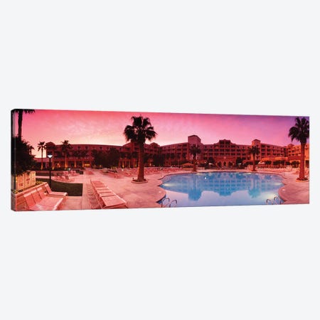 Resort Palm Springs Canvas Print #PIM15896} by Panoramic Images Canvas Wall Art