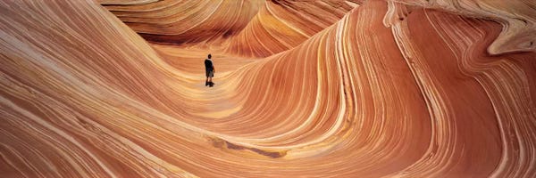Utah: The Wave Coyote Buttes Pariah Canyon AZ/UT USA by Panoramic Images