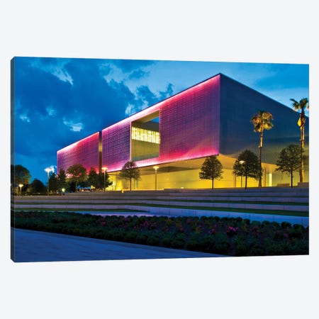 Tampa Museum Of Art At Dusk, Tampa, Hillsborough County, Florida, USA Canvas Print #PIM15906} by Panoramic Images Canvas Artwork