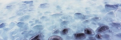 Waves Crashing Over Cobblestone At Las Rocas Beach, Baja California, Mexico by Panoramic Images multi panel art