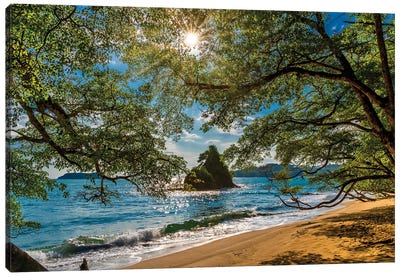 Beach II, Corcovado National Park, Osa Peninsula, Costa Rica Canvas Art Print - Costa Rica Art