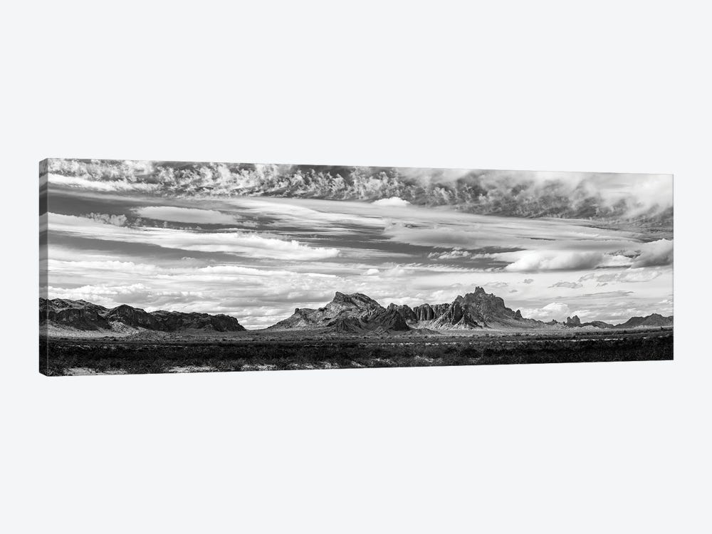 Black And White Landscape With Eagletail Mountains, Arizona, USA by Panoramic Images 1-piece Art Print