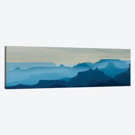 Grand Canyon National Park At Sunset, Arizona, USA Canvas Print #PIM15958} by Panoramic Images Canvas Wall Art