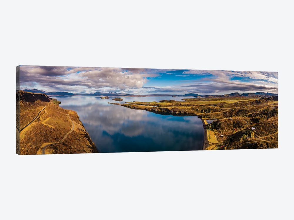 Lake Thingvellir, Thingvellir National Park, Iceland by Panoramic Images 1-piece Canvas Wall Art