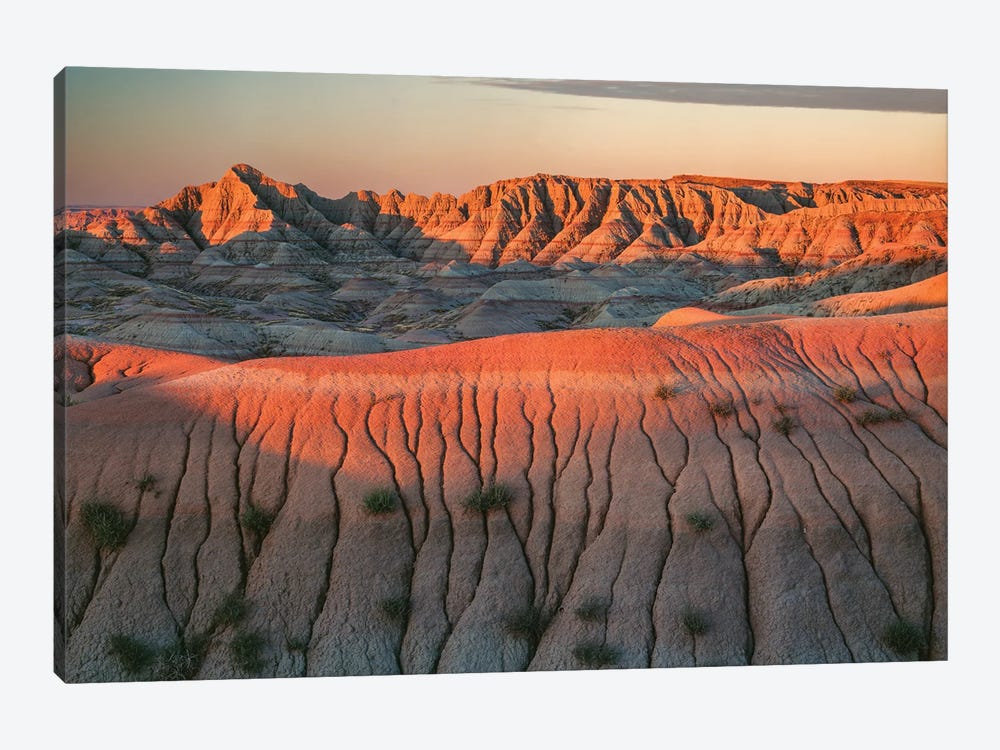 Landscape With View Of Hills In Desert At Vermilion Cliffs Wildlife Area At Sunset, Arizona, USA by Panoramic Images 1-piece Art Print