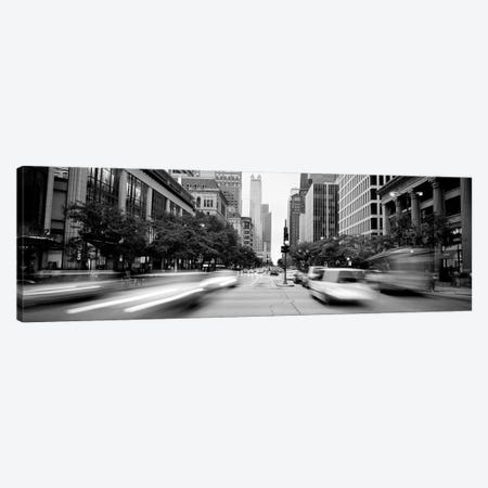 Michigan Avenue, Chicago, Illinois, USA Canvas Print #PIM15995} by Panoramic Images Art Print