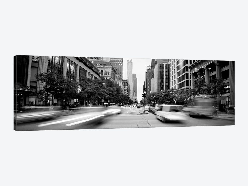 Michigan Avenue, Chicago, Illinois, USA by Panoramic Images 1-piece Canvas Artwork