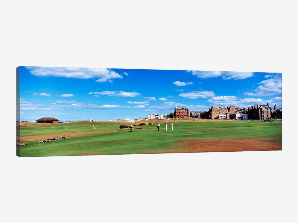 Old Course, Royal And Ancient Golf Club Of St. Andrews, St. Andrews, Scotland, United Kingdom by Panoramic Images 1-piece Canvas Art Print