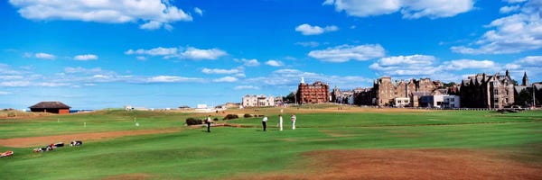Golf: Old Course, Royal And Ancient Golf Club Of St. Andrews, St. Andrews, Scotland, United Kingdom by Panoramic Images