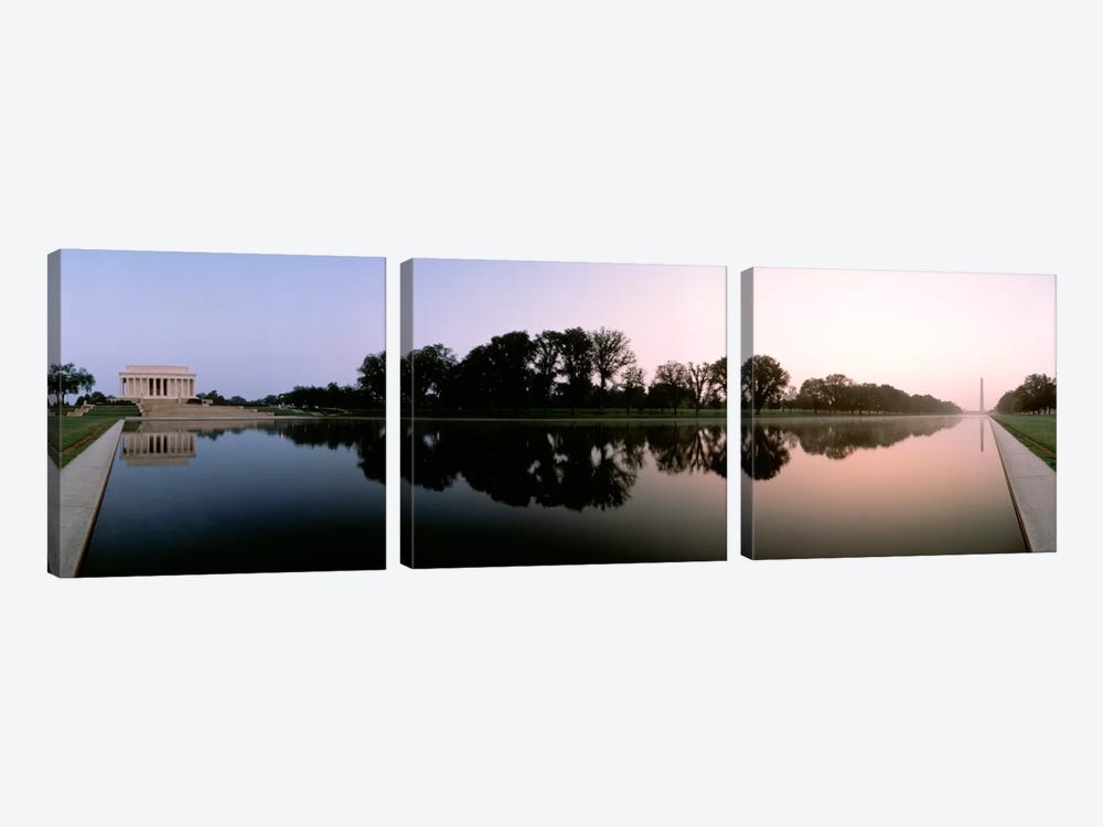Washington DC by Panoramic Images 3-piece Canvas Wall Art