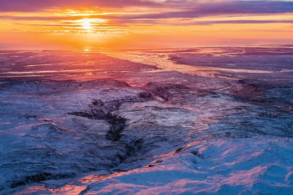 Glaciers & Icebergs: Mt. Lomagnupur, Vatnajokull Ice Cap, Vatnajokull National Park, Iceland by Panoramic Images
