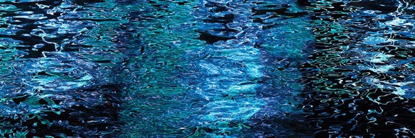Water Close-Ups: Reflections In Water Surface At Night by Panoramic Images