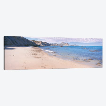 Sandy Beach Between Cabo Pulmo And Playa Los Arbolitos, Cabo Pulmo National Park, Baja California Sur, Mexico Canvas Print #PIM16022} by Panoramic Images Canvas Artwork