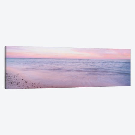 Sunset Over The Sea Of Cortez, Cabo Pulmo, Baja California Sur, Mexico Canvas Print #PIM16033} by Panoramic Images Canvas Print