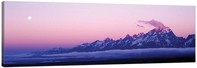 Teton Range Grand Teton National Park WY Usa Canvas Art Print - Wyoming