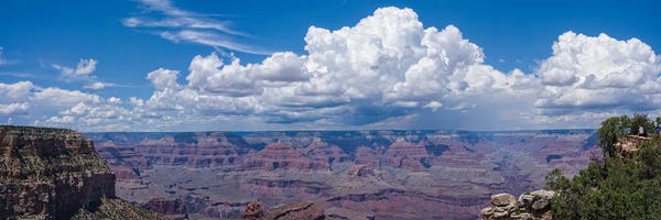 Canyons: View Of Clouds Over Canyon, Grand Canyon, Arizona, USA by Panoramic Images