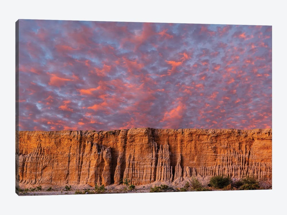View Of Cloudscape Over Rock Formation, Baja California Sur, Mexico by Panoramic Images 1-piece Canvas Artwork