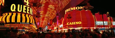 Fremont Street, Las Vegas, Nevada, USA by Panoramic Images canvas print