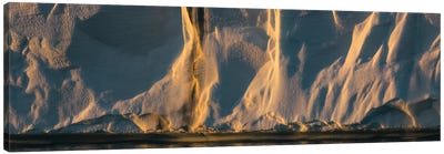 View Of The Glacier Front Of Brasvellbreen, Austfonna, Nordaustlandet, Svalbard, Norway Canvas Art Print - Glacier & Iceberg Art