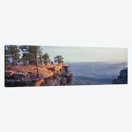 Landscape With Trees On Cliffs, General George Crook Trail, Apache Sitgreaves National Forest, Arizona, USA Canvas Print #PIM16083} by Panoramic Images Canvas Art