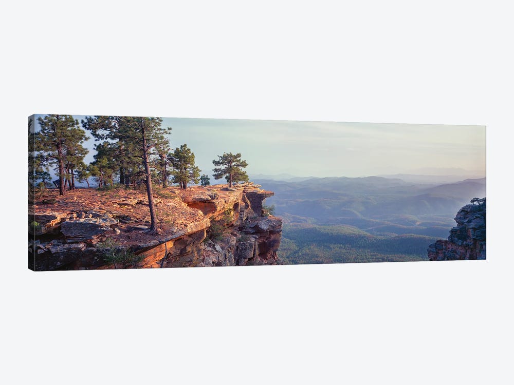 Landscape With Trees On Cliffs, General George Crook Trail, Apache Sitgreaves National Forest, Arizona, USA by Panoramic Images 1-piece Art Print
