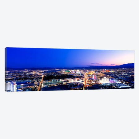Las Vegas Strip, Nevada, USA Canvas Print #PIM1608} by Panoramic Images Canvas Print