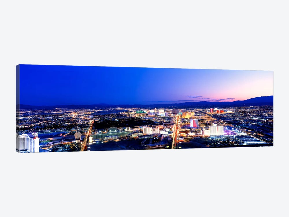 Las Vegas Strip, Nevada, USA by Panoramic Images 1-piece Canvas Wall Art