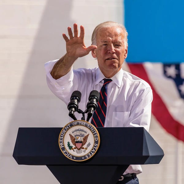 Joe Biden: Vice President Joe Biden Campaigns In Nevada For Democratic Candidates, October 13, 2016 by Panoramic Images