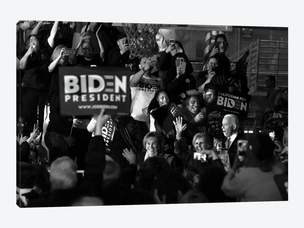 Vice President Joe Biden Delivers Super Tuesday Victory Speech In Los Angeles, March 3, 2020 by Panoramic Images 1-piece Canvas Artwork