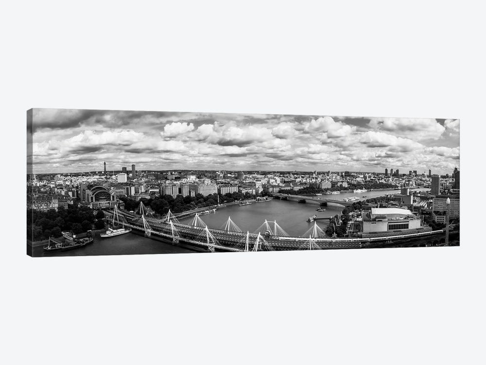 Aerial View Of A City, London, England by Panoramic Images 1-piece Canvas Wall Art