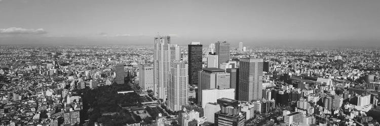 Aerial View Of A City, Tokyo Prefecture, Japan