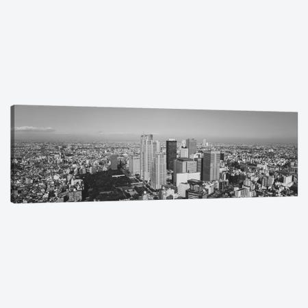 Aerial View Of A City, Tokyo Prefecture, Japan Canvas Print #PIM16108} by Panoramic Images Canvas Art Print