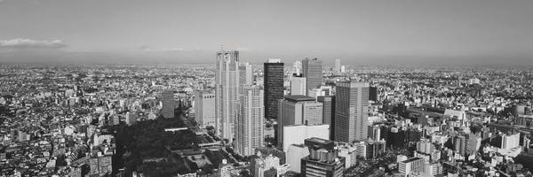 Tokyo: Aerial View Of A City, Tokyo Prefecture, Japan by Panoramic Images