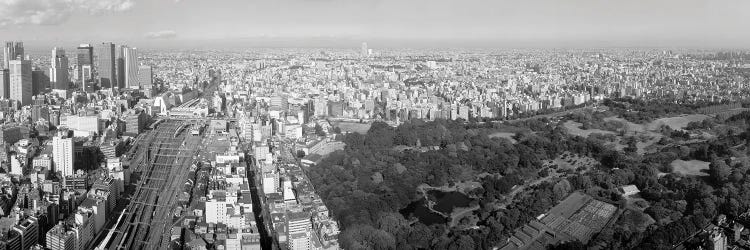 Aerial View Of A Cityscape, Tokyo, Kanto Region, Honshu, Japan