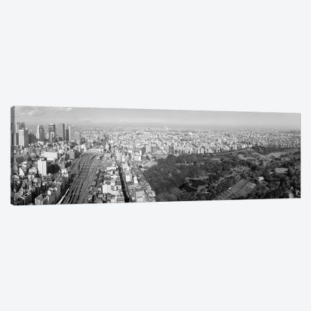 Aerial View Of A Cityscape, Tokyo, Kanto Region, Honshu, Japan Canvas Print #PIM16109} by Panoramic Images Art Print