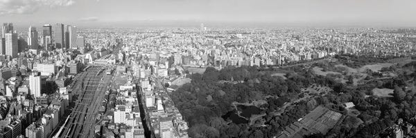 Tokyo: Aerial View Of A Cityscape, Tokyo, Kanto Region, Honshu, Japan by Panoramic Images