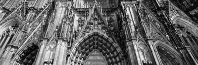 Architectural Detail Of A Cathedral, Cologne Cathedral, Cologne, North Rhine Westphalia, Germany by Panoramic Images multi panel art