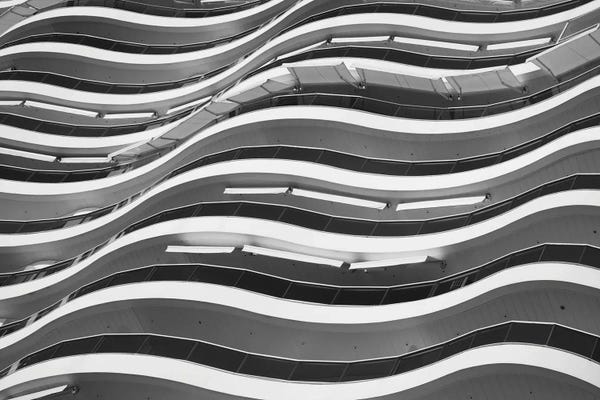 Uruguay: Architectural Detail Of A Condominium, Millennium Tower, Punta Del Este, Maldonado, Uruguay by Panoramic Images