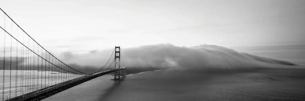 Golden Gate Bridge: Bridge Across The Sea, Golden Gate Bridge, San Francisco, California, USA by Panoramic Images
