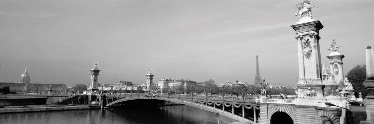 Bridge Over A River, Alexandre III Bridge, Eiffel Tower, Paris, France