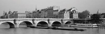 Bridge Over A River, Pont Neuf Bridge, Paris, France by Panoramic Images canvas print