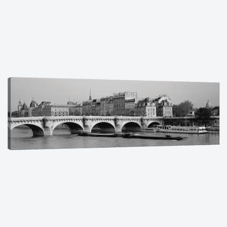 Bridge Over A River, Pont Neuf Bridge, Paris, France Canvas Print #PIM16125} by Panoramic Images Canvas Artwork