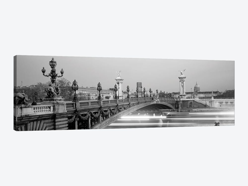 Bridge Over A River, Seine River, Paris, France by Panoramic Images 1-piece Art Print