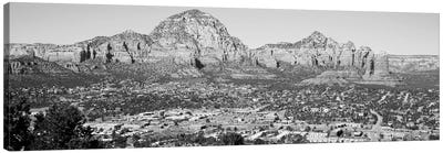 Capitol Butte & Coffee Pot Rock Sedona AZ USA Canvas Art Print - Desert Landscape Photography