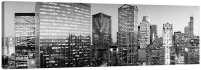 Chicago IL Canvas Art Print - Chicago Skylines