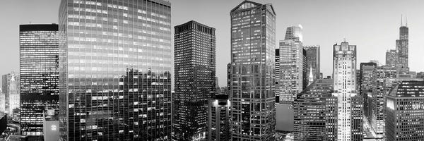 Chicago Skylines: Chicago IL by Panoramic Images